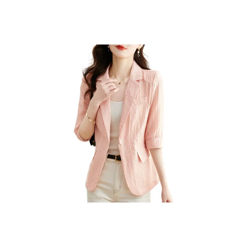 Still Quiet Business Suit Women's Pink-2