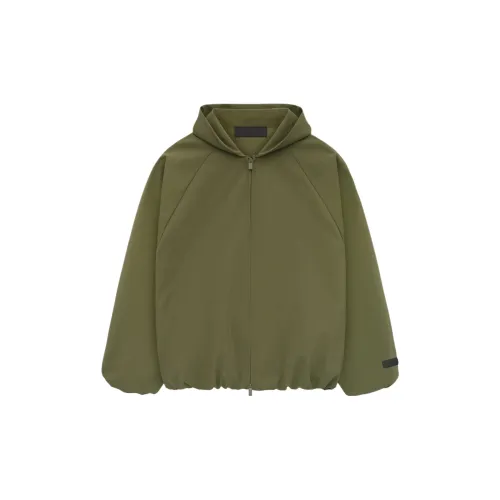 Fear Of God Essentials Fall24 BACK TO SCHOOL Series Jackets Men Evergreen Green/MILITARY