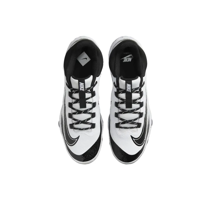 Nike Alpha Huarache Elite 4 Low Mcs White Black-3