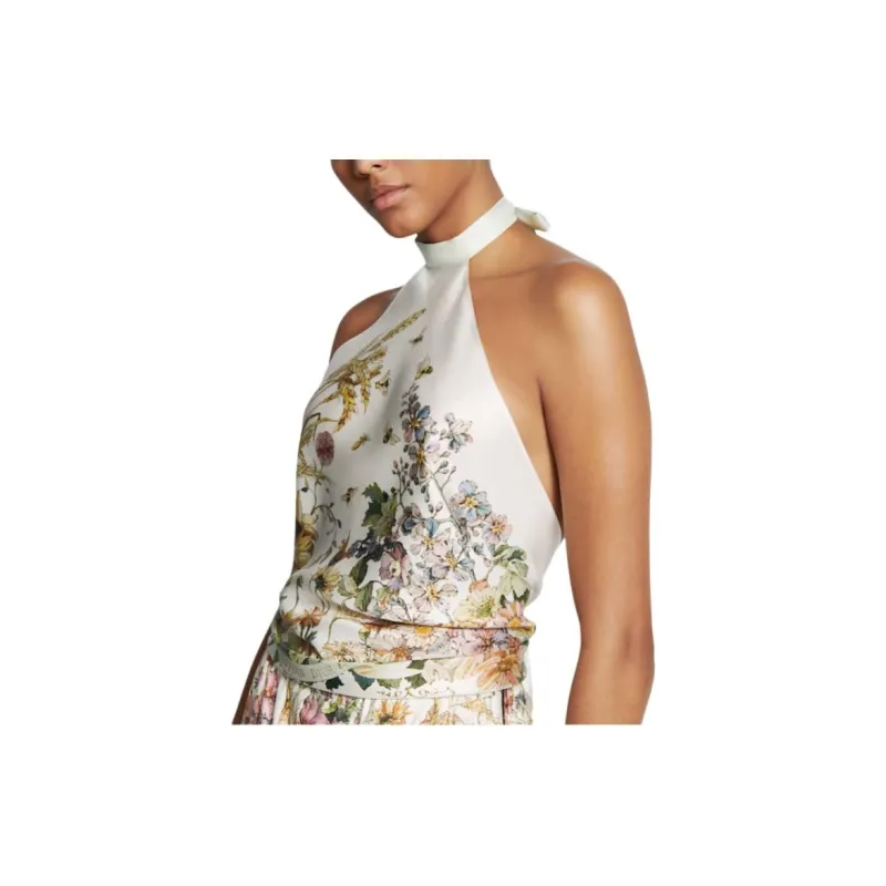 DIOR Floral Printed Sleeveless Top-2