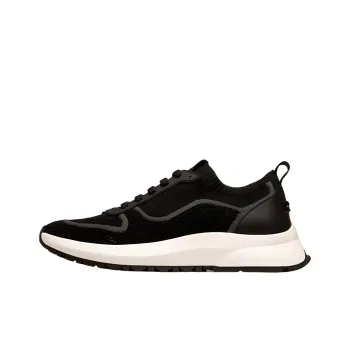 BALLY Davyn Anti-Slip And Wear-Resistant Lightweight Low-Top Casual Shoes Women's Black