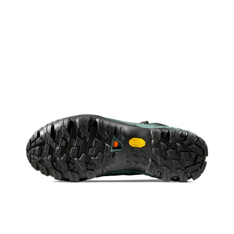 MAMMUT Ducan Anti Slip And Wear Resistant Water Resistant High Top Trekking Shoes Men's Dark Green-4
