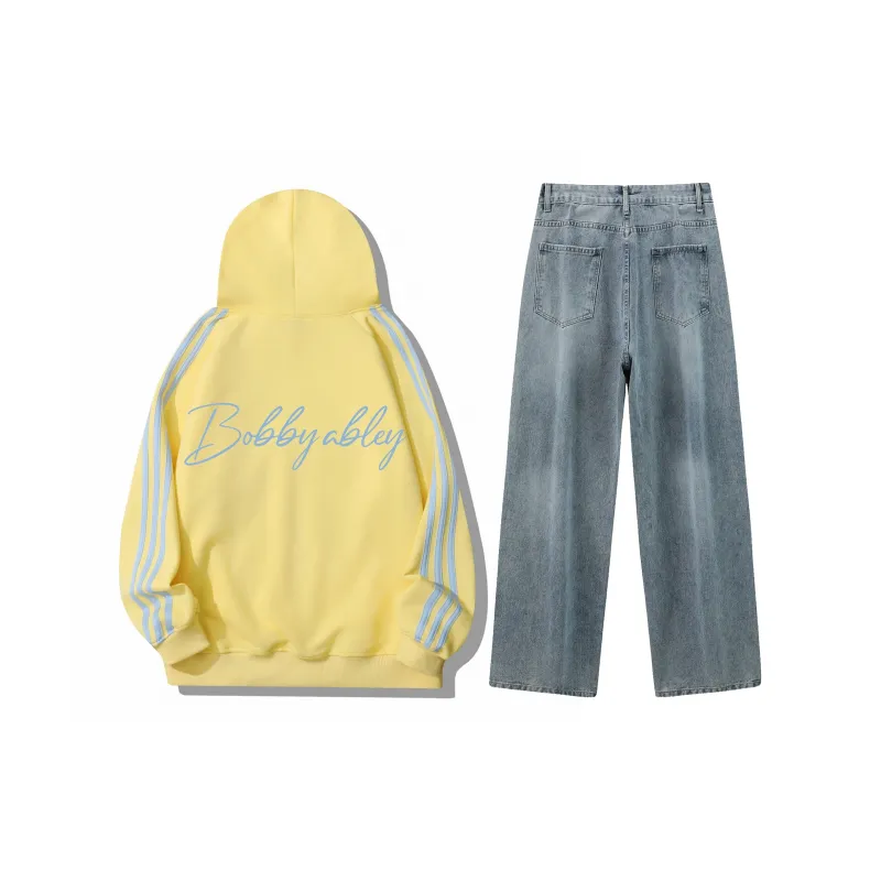 BOBBY ABLEY Sweatshirt Set Unisex Black-139