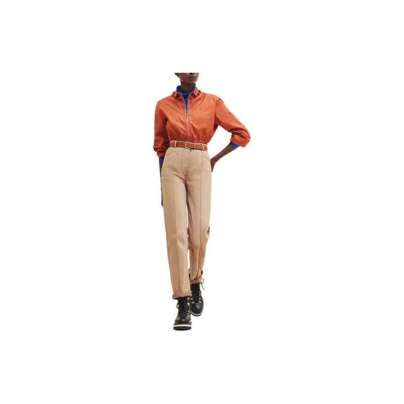 HERMES Jeans Women's Beige-2