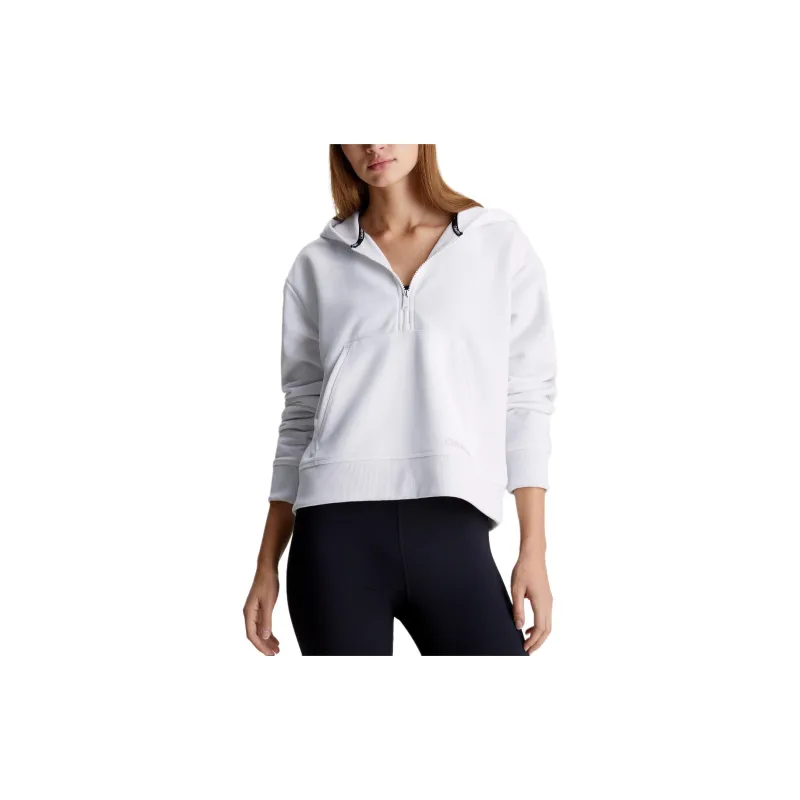 CALVIN KLEIN Sweatshirt Europe Version Women's Bright White-2