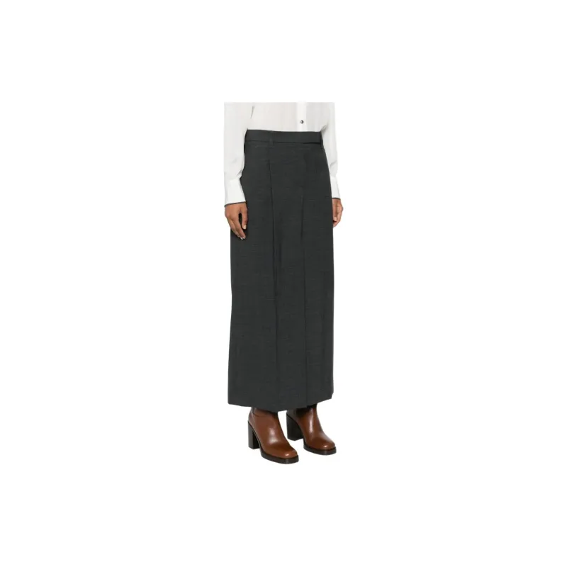 Brunello Cucinelli Dart Detailed Pencil Skirt-3