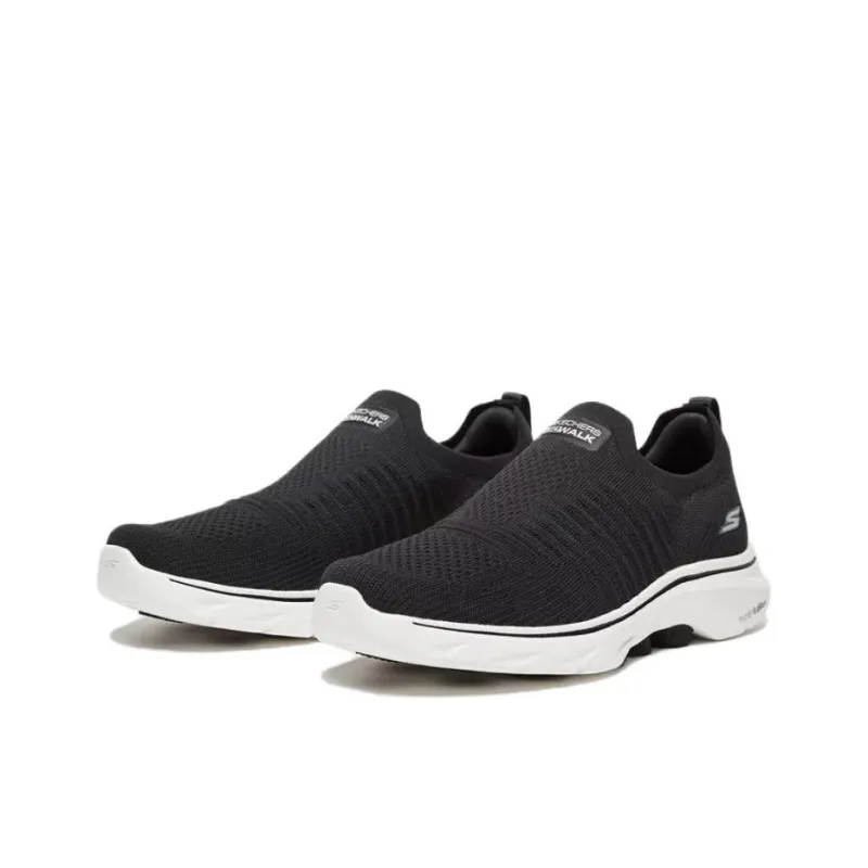 Skechers GO WALK 1 Slip Resistant Breathable Support Low Top Casual Shoes Men's Black-2