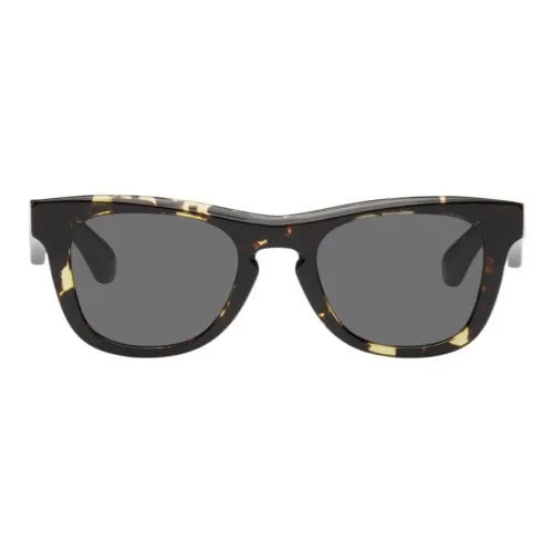 Burberry Irregular Shape Sunglasses Men's Brown