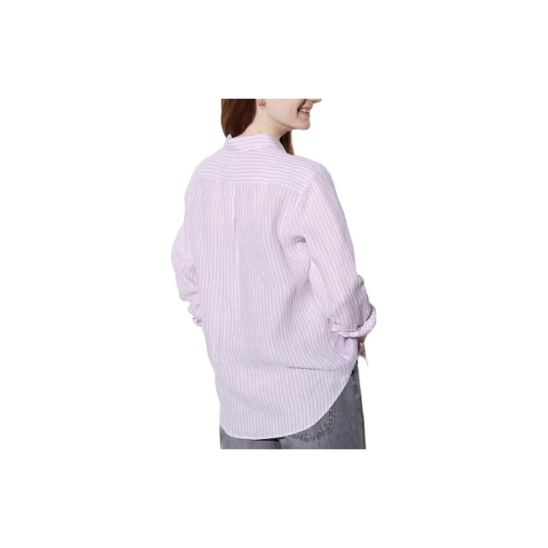 UNIQLO Shirt Women's Blue Purple-1