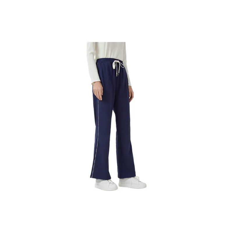 Hush Puppies Slimming Casual Pants Women's Dark Blue-2