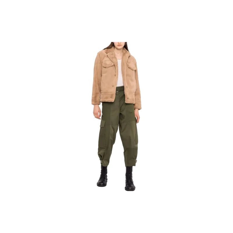 VINCE Jackets Women's Khaki-1