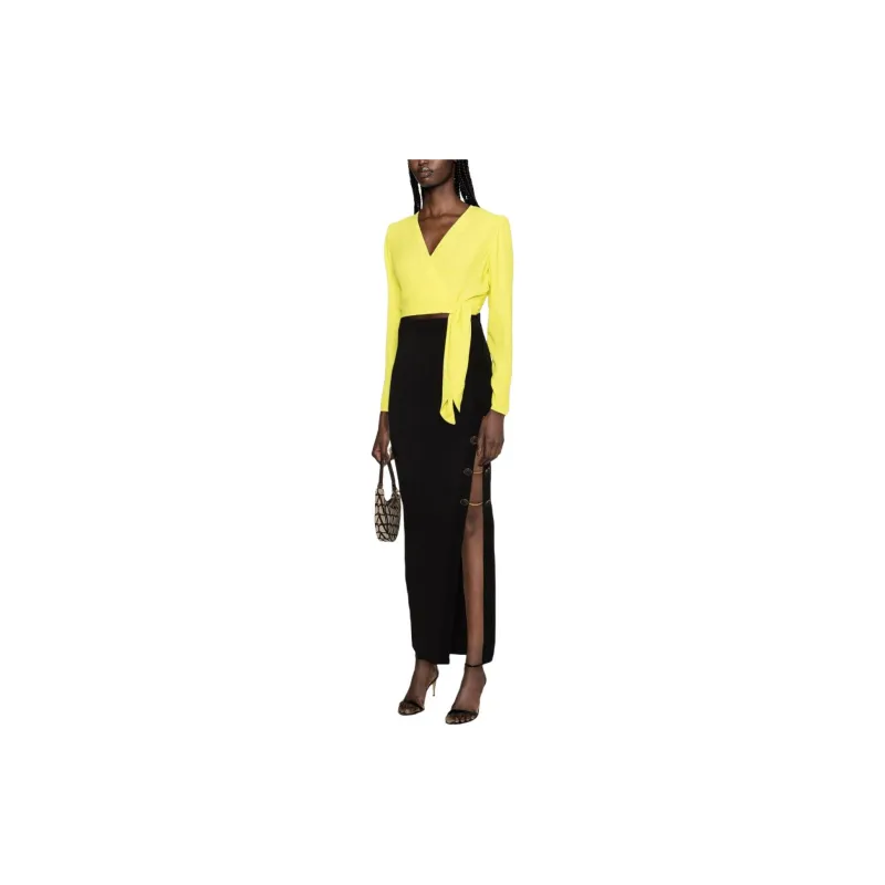 Elisabetta Franchi Shirt Women's Pomelo Yellow-3