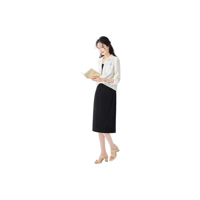 TERRE BLEUE Skirt Set Women's White-2