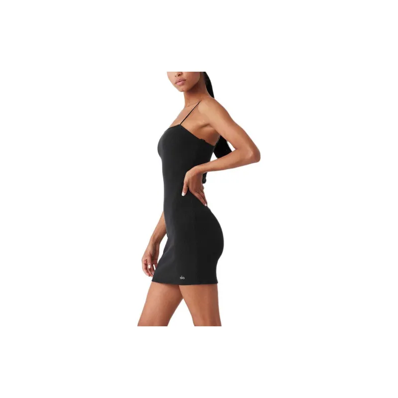 Alo Yoga Slip Dress Women's Black-2