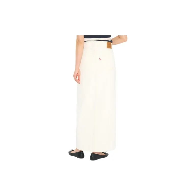 Levi’s Casual Long Skirts Women's White-5