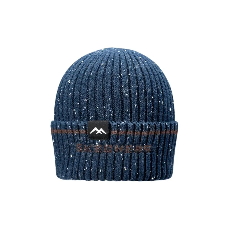Skechers Knitted Fabric Beanies Unisex Navy Blue-1