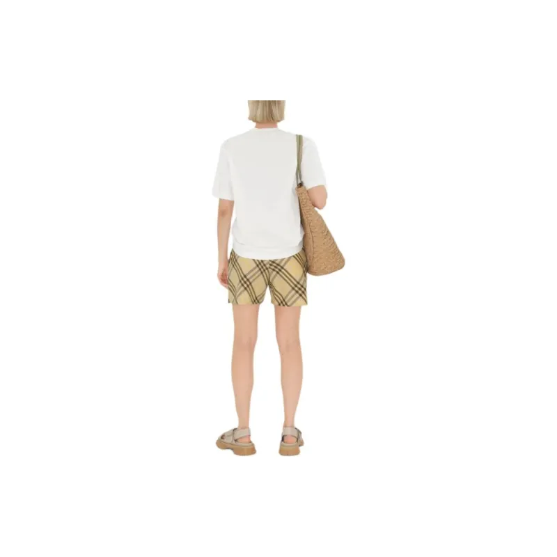 Burberry Casual Shorts Women's Wheat-3
