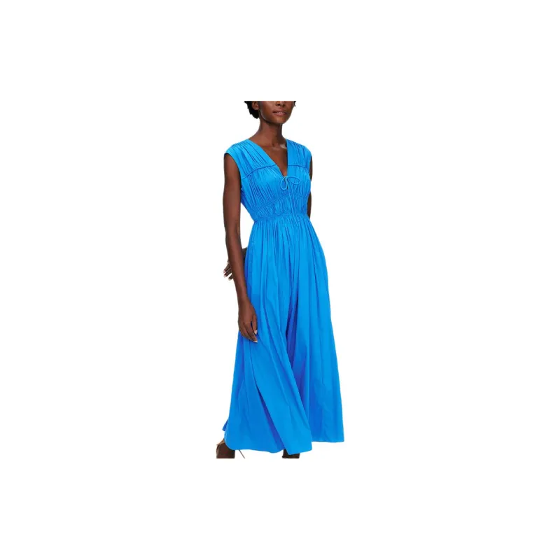 DVF Diane Von Furstenberg Gillian Poplin Maxi Dress-5