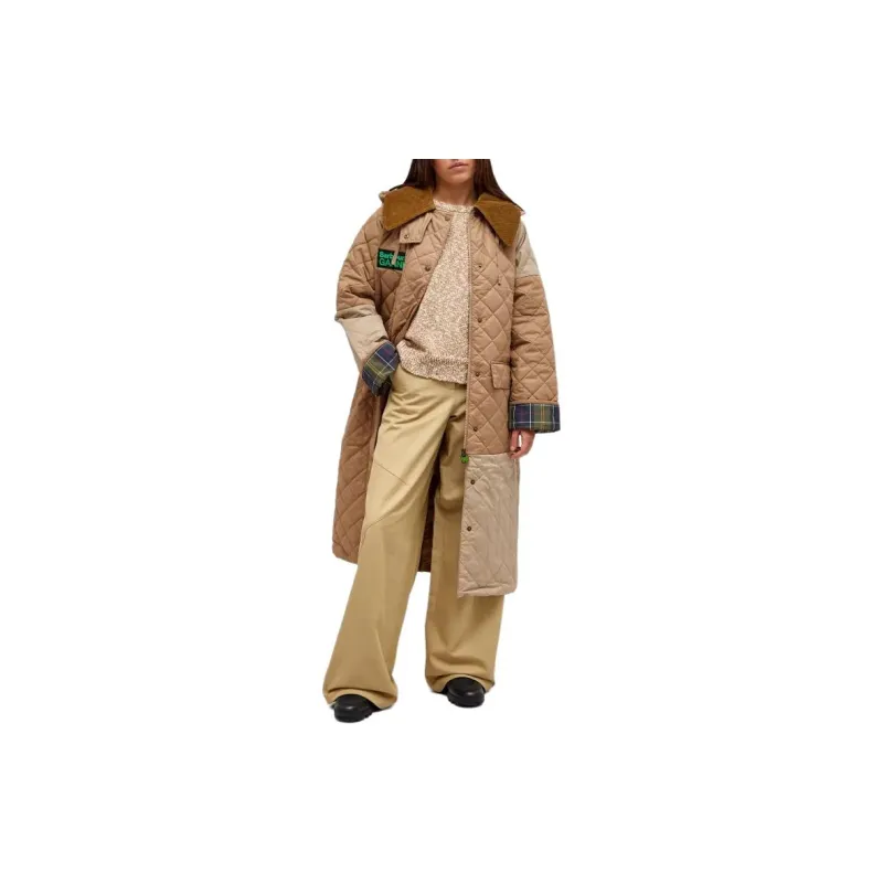 BARBOUR Jackets Coats Women's Light Brown-1