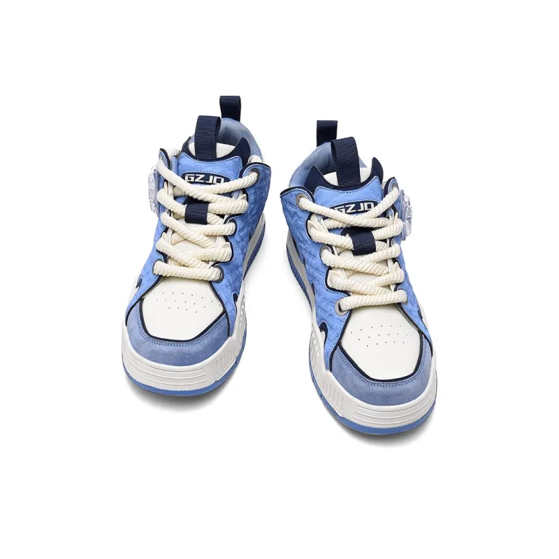 Cuzzi Anti-Slip And Wear-Resistant Height Increasing Low-Top Casual Skateboard Shoes Preppy Refreshing Unisex-22