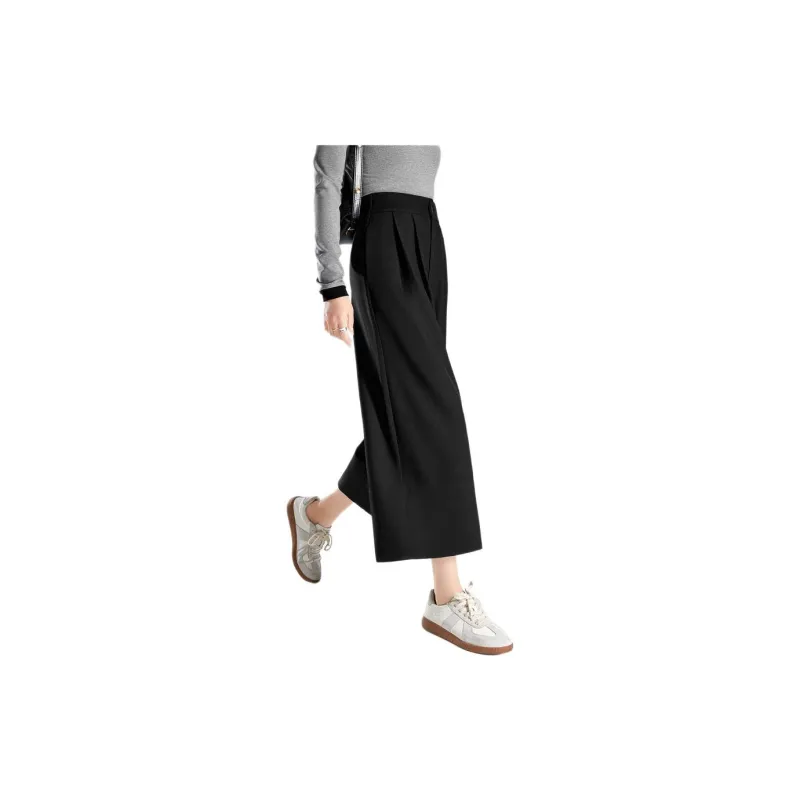 Mo Han Yi Mei Casual Pants Women's Black-3