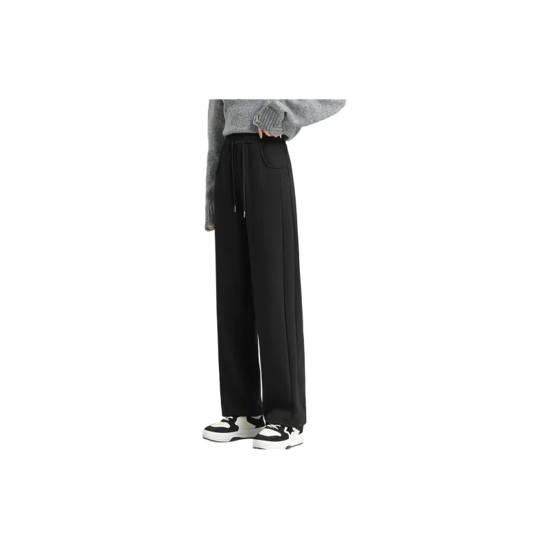 Like The Age Of Water Casual Pants Women's Black-2