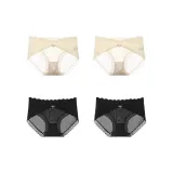 4-Pack (Off White+Beige+Black+Black)