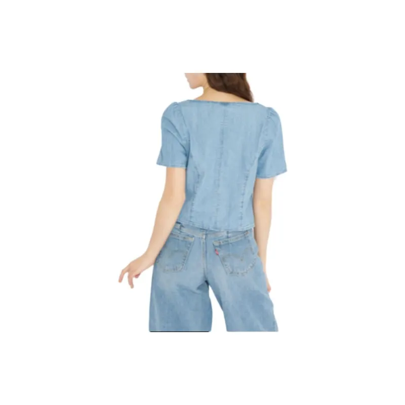 Levis Shirts Women's Blue-5