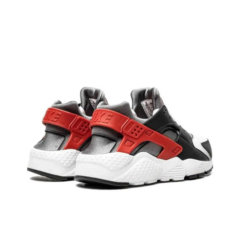 Nike Air Huarache Run Dark Grey Challenge Red-3