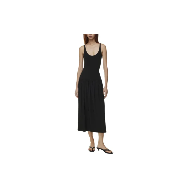 ARITZIA Babaton Astonish Dress Slip Dresses Women's Black-2