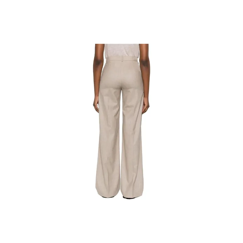 Magda Butrym Tailored Wide leg Cashmere Trousers-2