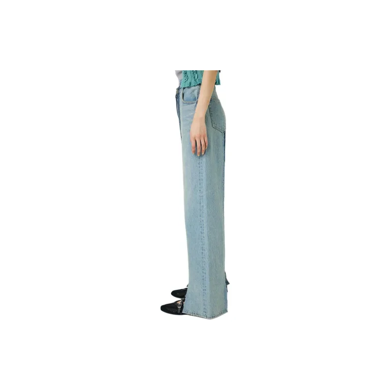 MOUSSY Jeans Women's Blue-4