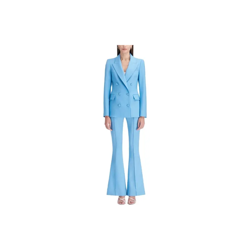 OSCAR DE LA RENTA Double-breasted Wool Jacket-4
