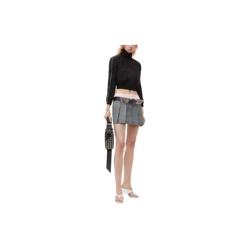 Alexander Wang Layered Pleated Skort-3