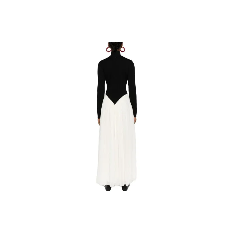 Chloe Long Sleeved Dress Women's Black-2