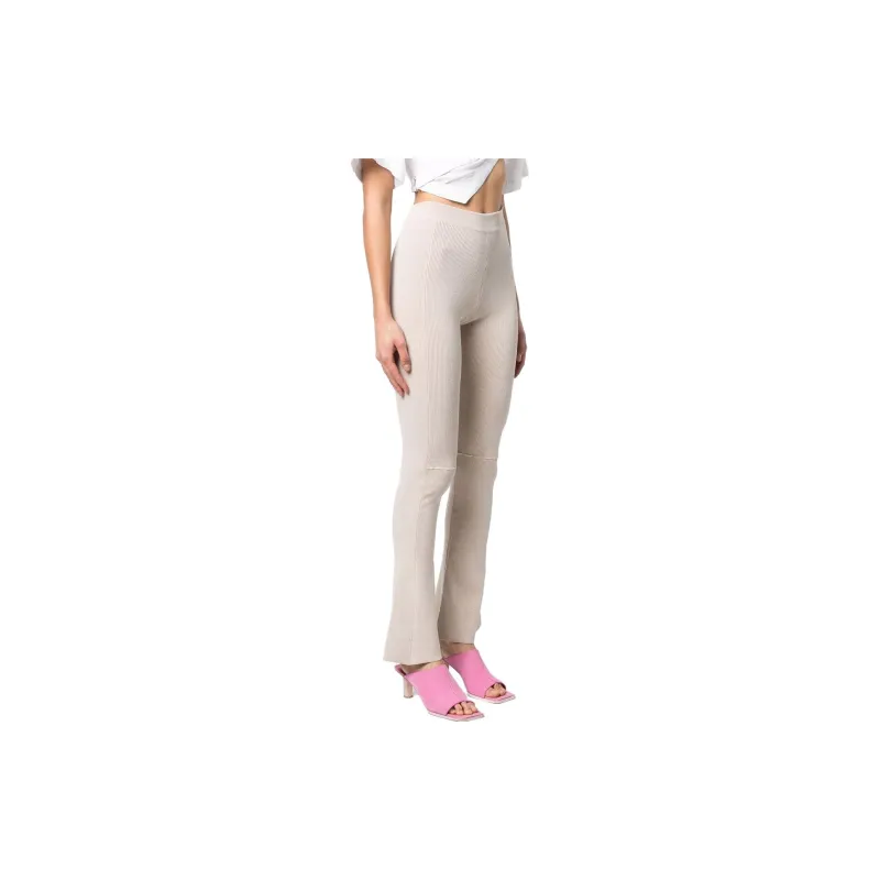 Jacquemus Flared Knitted Trousers-3