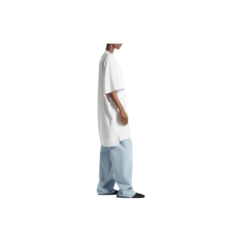 COS Short Sleeved Dresses Women's White-3
