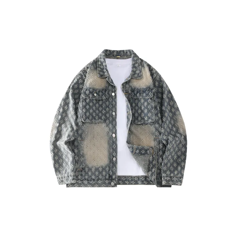TESTUNG Denim Jackets Unisex-0