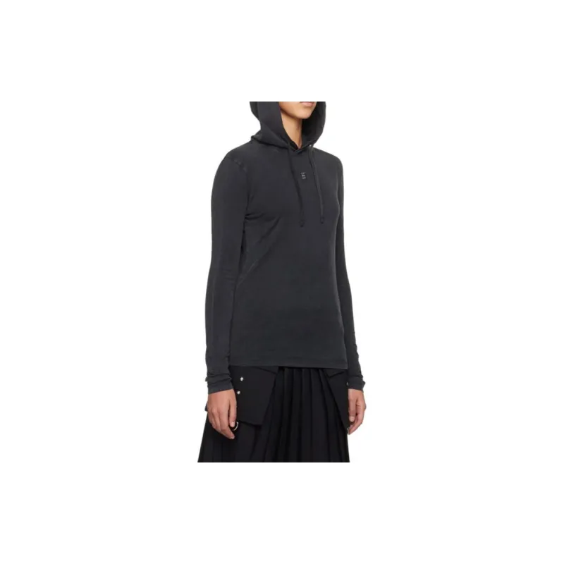 Givenchy Fitted Hoodie 'Faded Black'-3