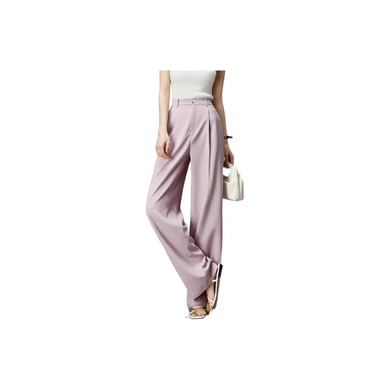 【dme】 Casual Pants Women's Pink Purple-2