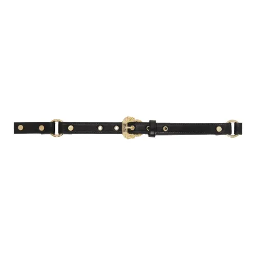 VERSACE JEANS COUTURE Synthetic Leather Leather Belts Women's Black -