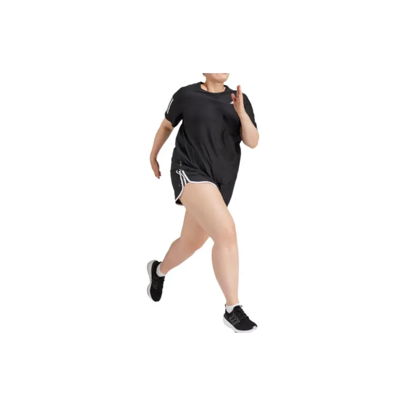 Adidas Free Shipping With AdiClub Own The Run Tee Plus Size-3