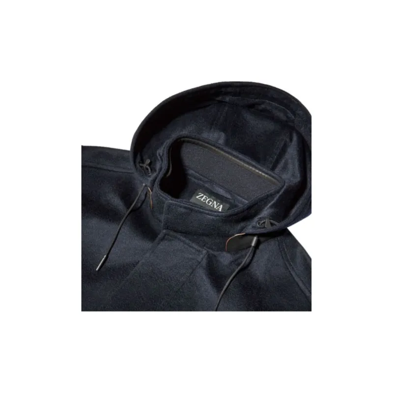 Ermenegildo Zegna Oasi Elements Cima Drawstring Over Jacket-5