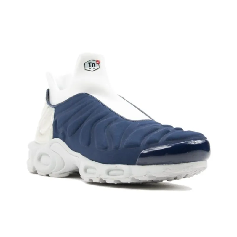 Nike Air Max Plus Slip Sp Midnight Navy Metallic Silver Women's-2