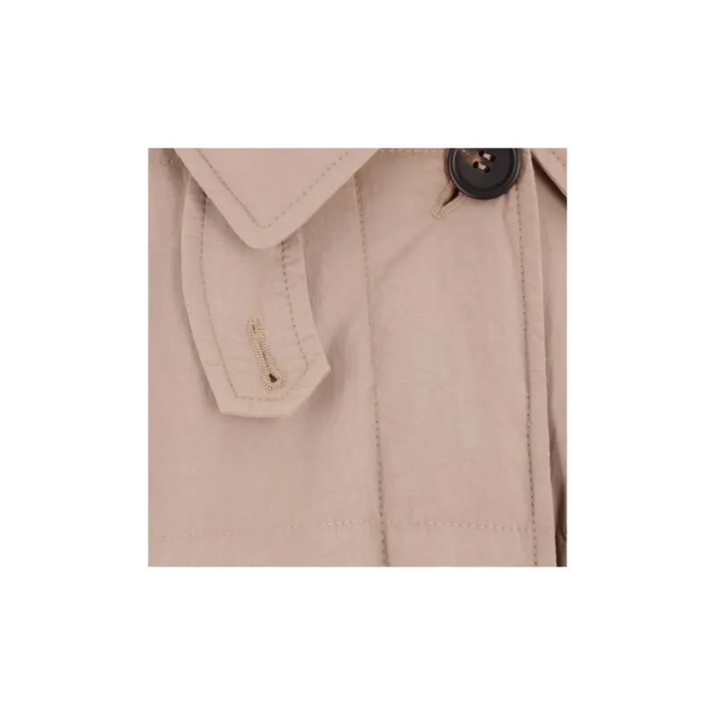 Brunello Cucinelli Belted Long Down Jacket-3