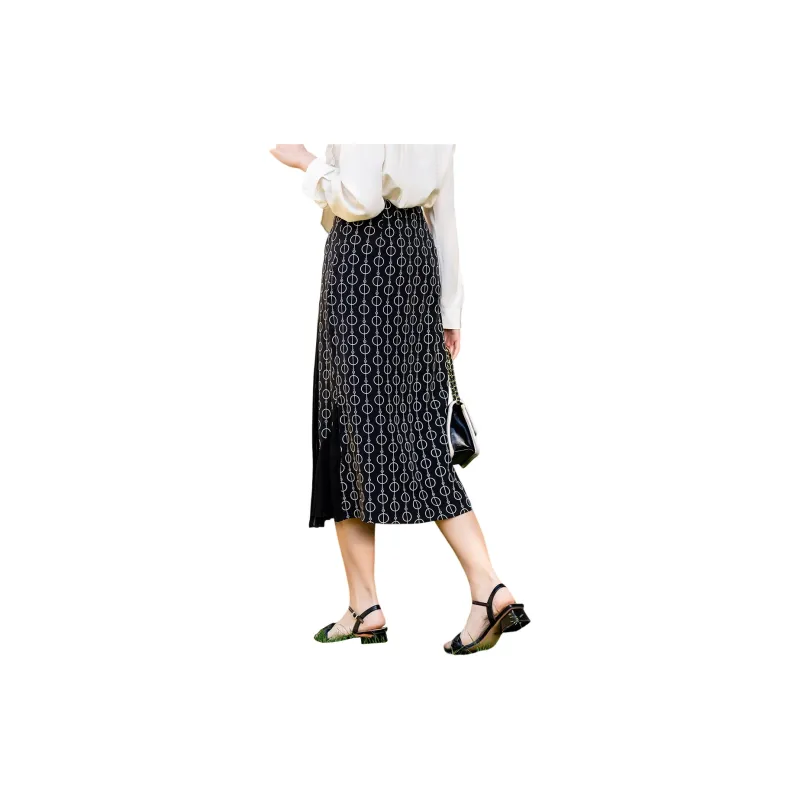 H YXIANG Casual Long Skirts Women's-6