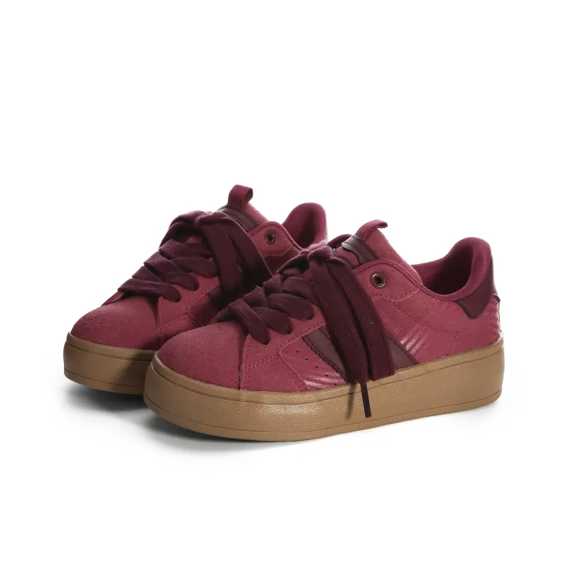 Lovely You Wear-resistant And Lightweight Low-Top Skateboard Shoes Women's-16