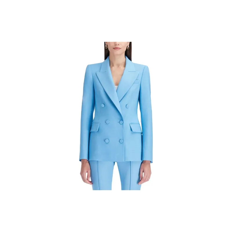 OSCAR DE LA RENTA Double-breasted Wool Jacket-3