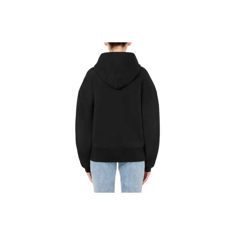MOSCHINO Jeans Balloon Sleeved Oversized Hoodie-1