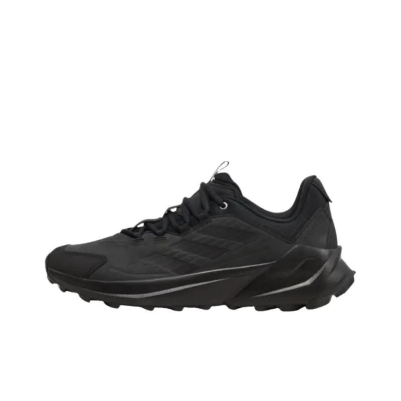 Adidas TERREX TRAILMAKER 2.0 Anti Slip Wear Resistant Low Top Casual Running Shoes Men's Black-0